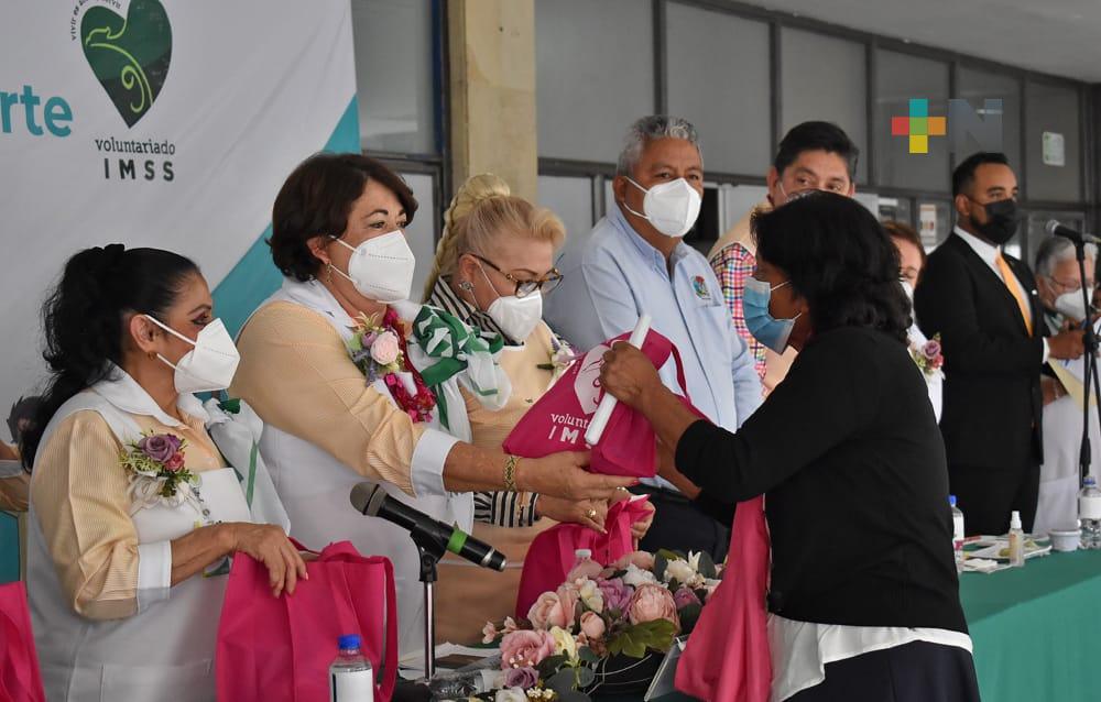 Reactiva Voluntariado IMSS sus programas en Veracruz Norte