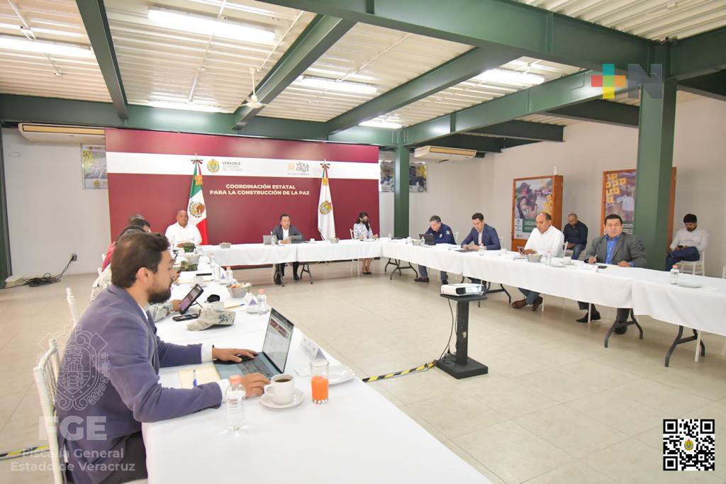 Sesionó la Mesa de Construcción de la Paz, en Emiliano Zapata