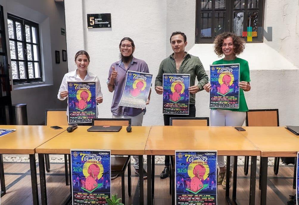 Córdoba será sede del séptimo Festival Internacional de Jazz, del 28 al 31 de julio