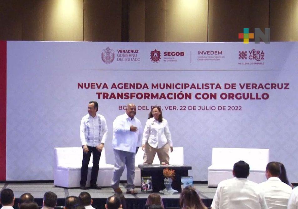 Realizan la firma de Convenio Macro de colaboración entre Gobierno estatal y los municipios