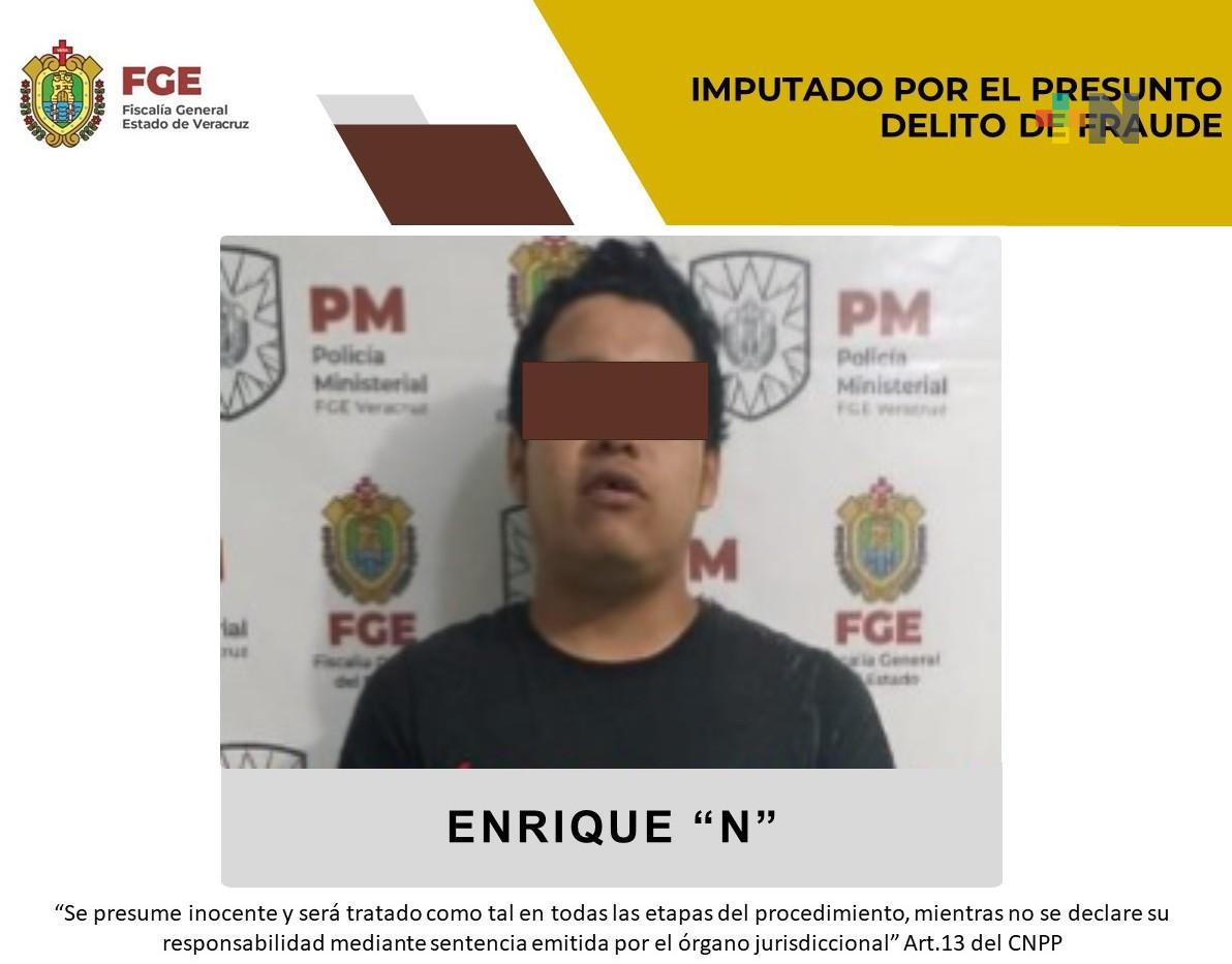 Enrique «N» es imputado por presunto delito de fraude