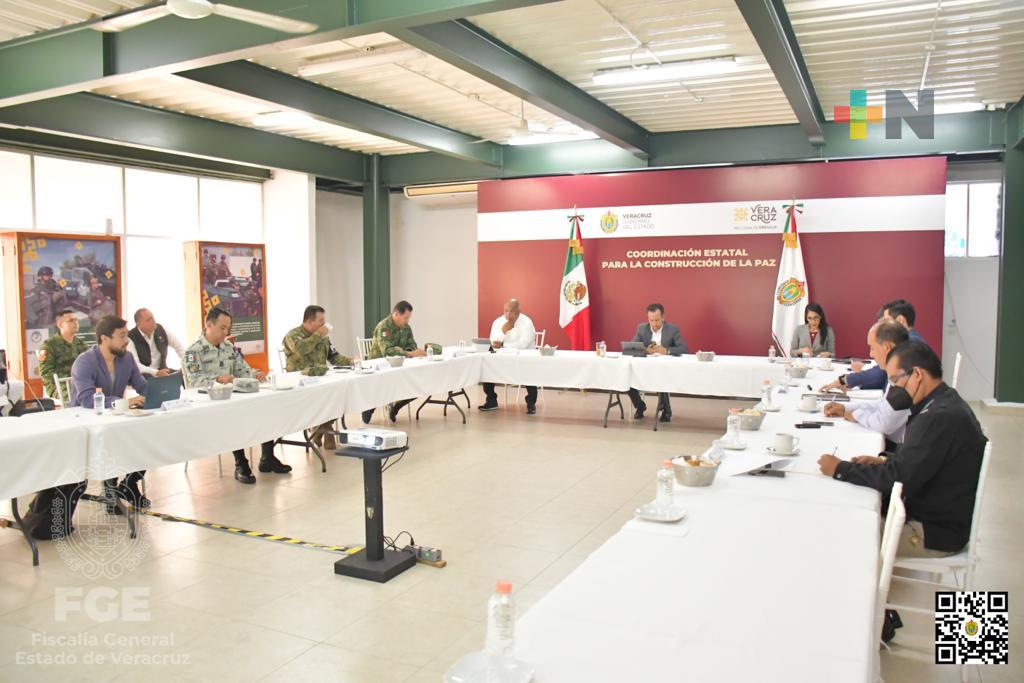 Gobernador encabezó la Mesa de COESCONPAZ, en Emiliano Zapata