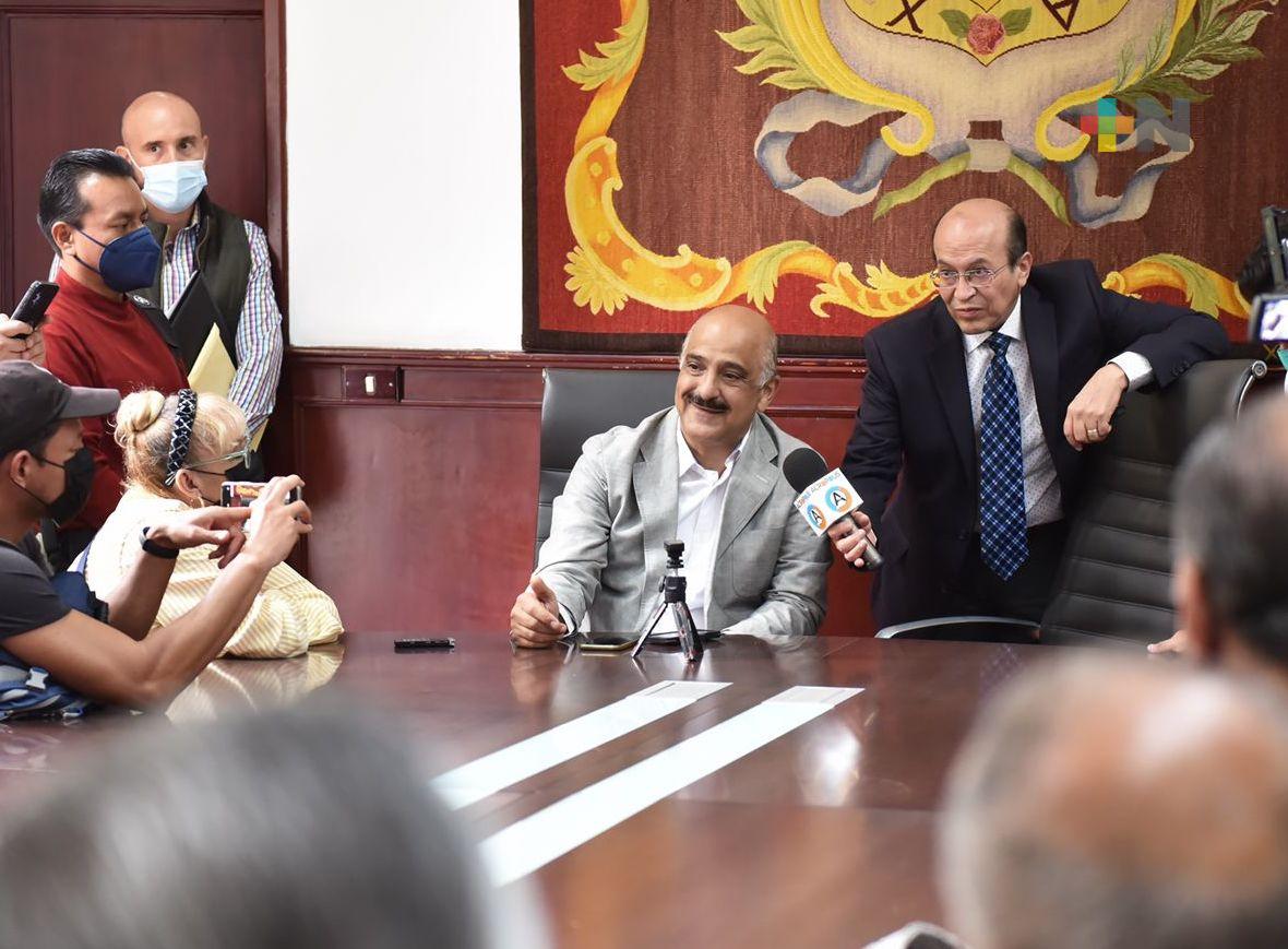 En Xalapa hay obra porque el dinero se invierte de forma transparente: Ricardo Ahued