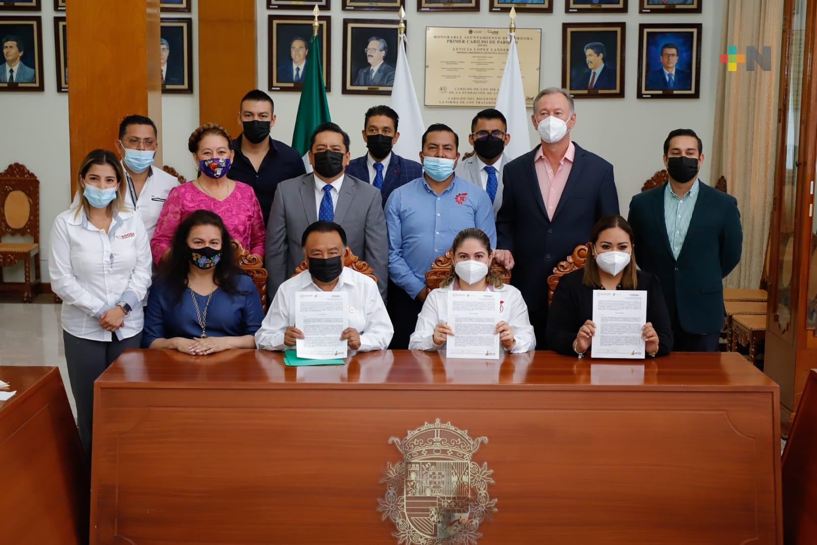 Córdoba firmó convenios de colaboración con instituciones educativas