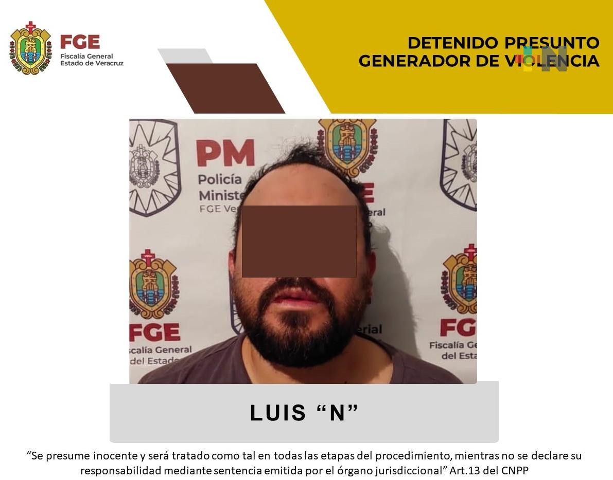 Detienen a Luis «N» presunto generador de violencia, relacionado al ataque a Cervecería Juárez