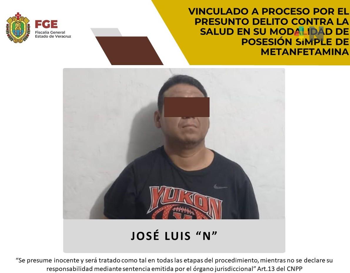 José Luis «N» fue vinculado a proceso por presunto delito contra la salud