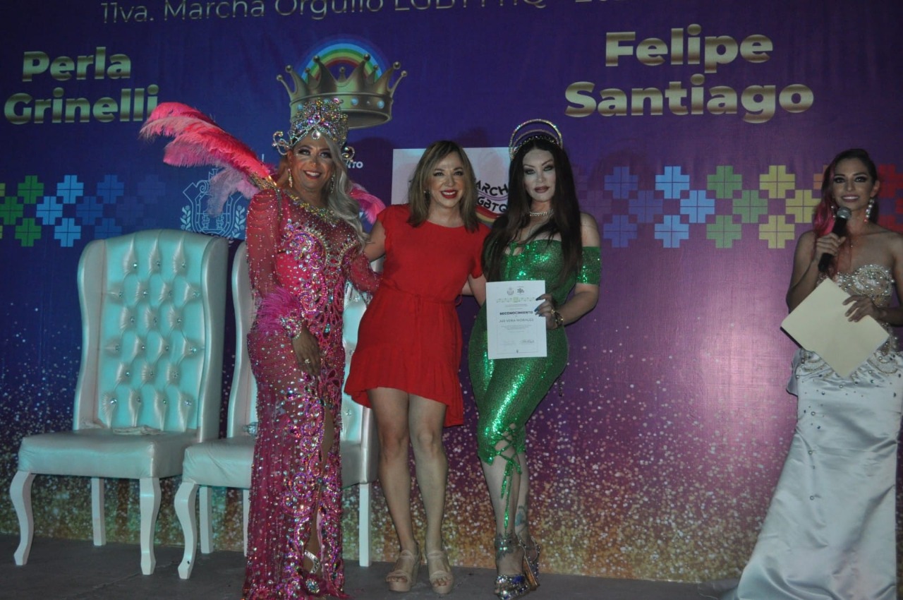 Coronan a los reyes de la XI Marcha LGBTQ+ de Veracruz
