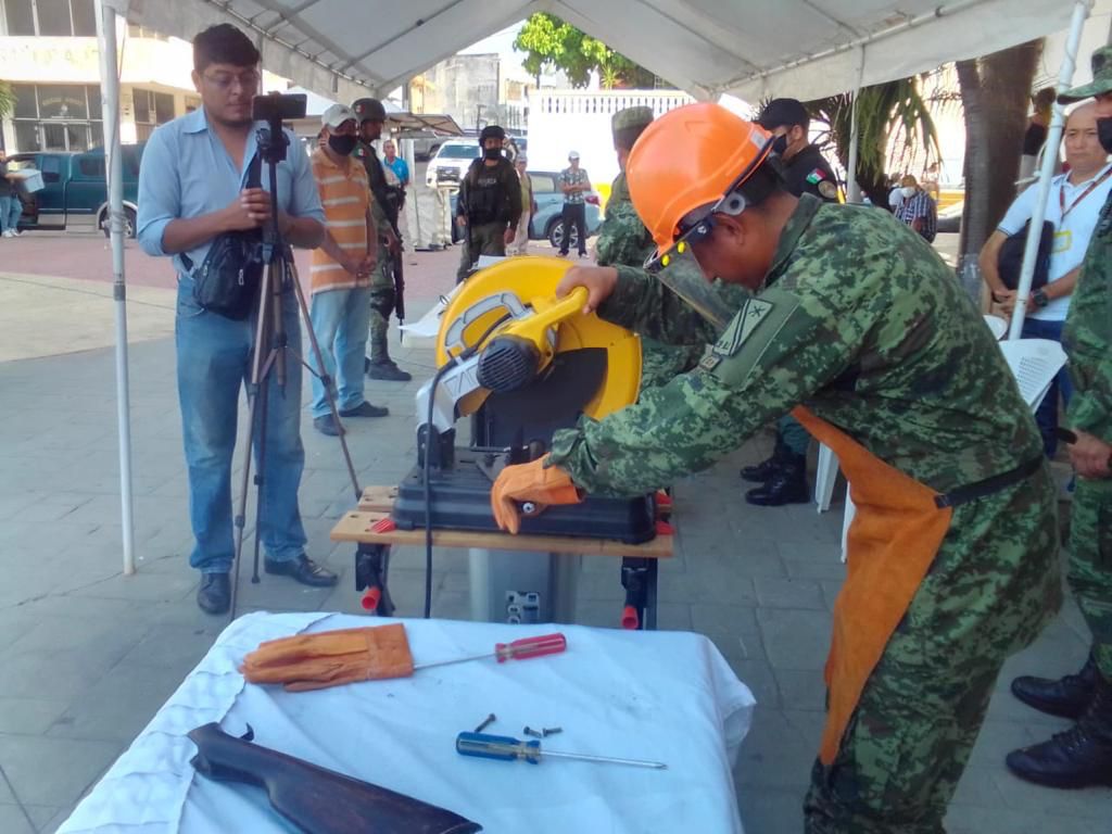 Anuncia gobernador campaña de canje de armas en Tuxpan y puerto de Veracruz