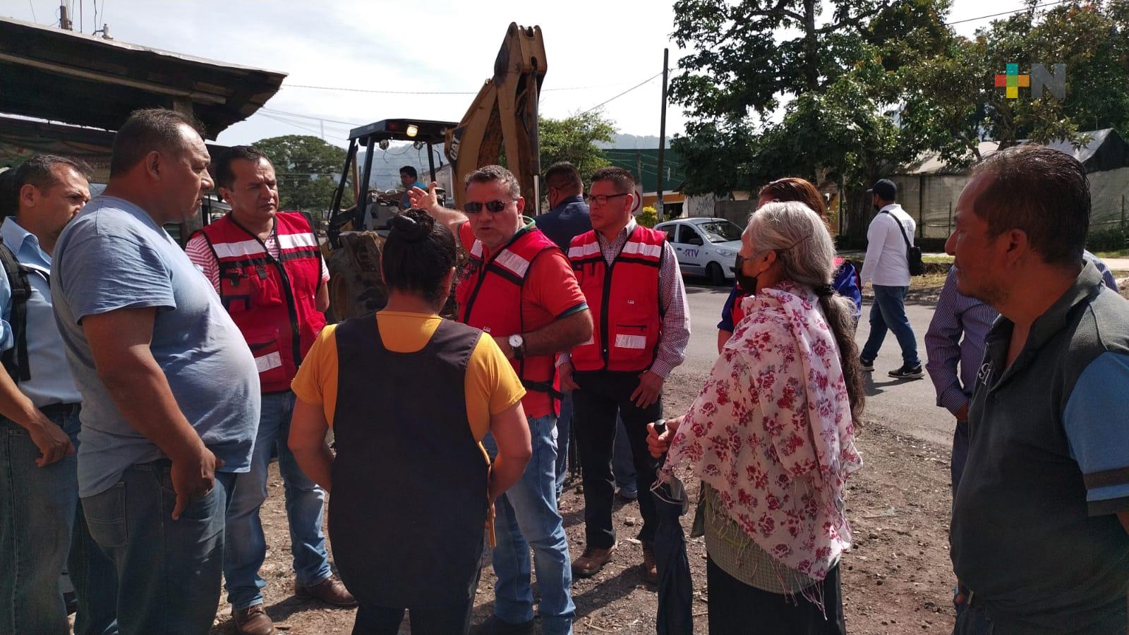 Inició obra hidráulica y construcción del bulevar en Coacoatzintla