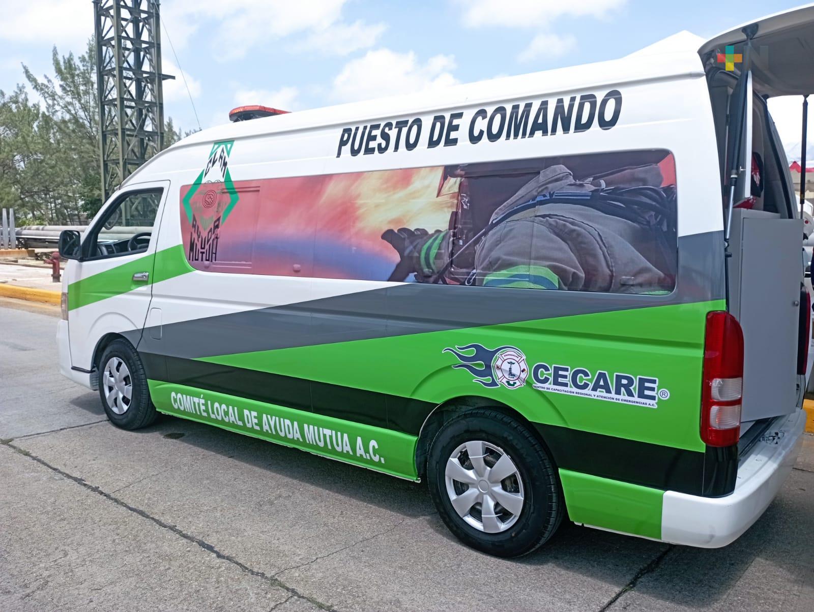 Coatzacoalcos ya cuenta con unidad móvil para la atención de emergencias
