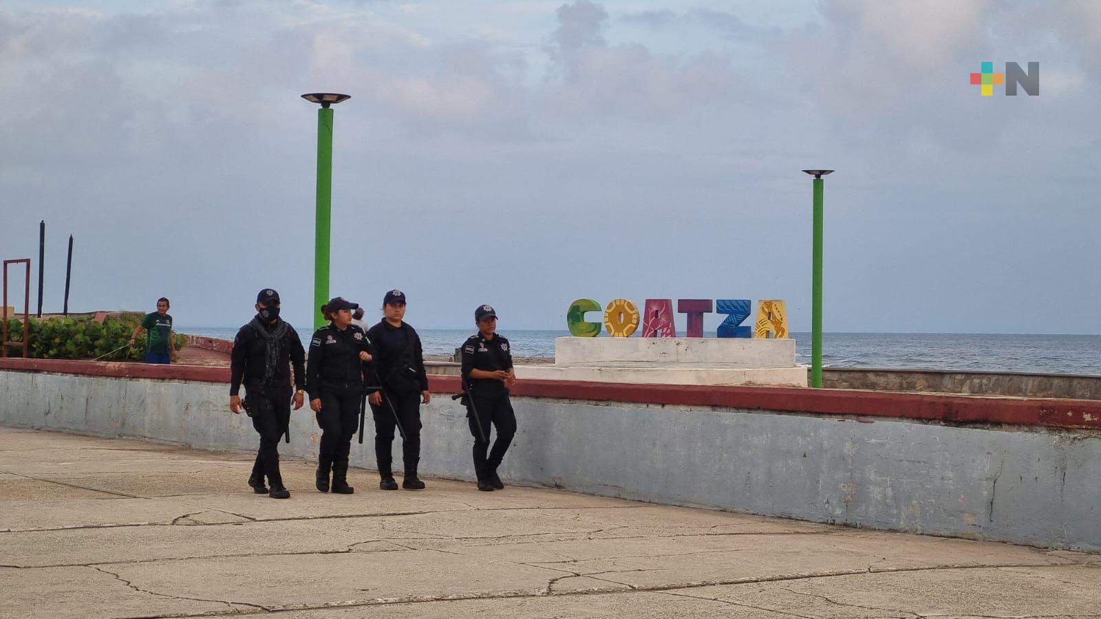 Reforzarán seguridad durante Semana Santa en Coatzacoalcos