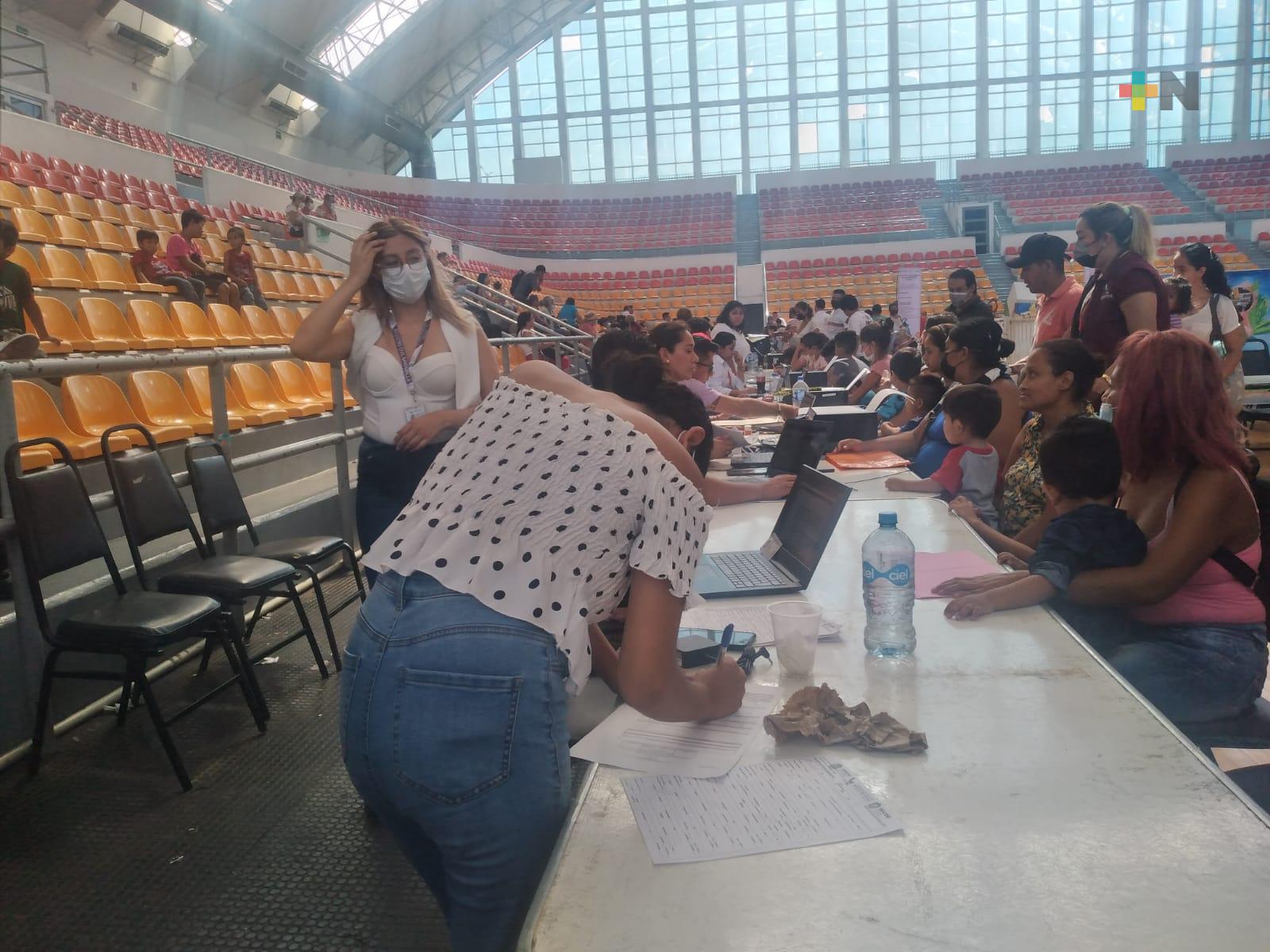 Concluye brigada itinerante del Registro Civil en municipio de Veracruz
