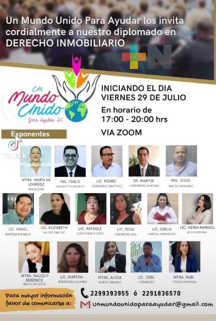 En curso diplomado en derecho inmobiliario