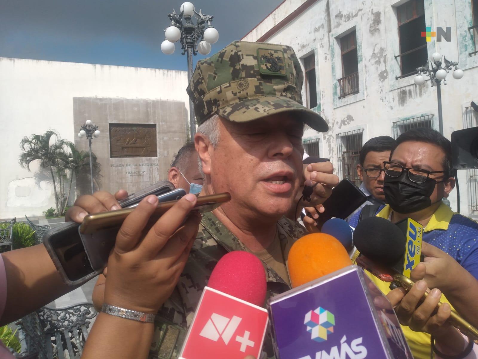 Por determinarse incremento de personal de Semar en Veracruz