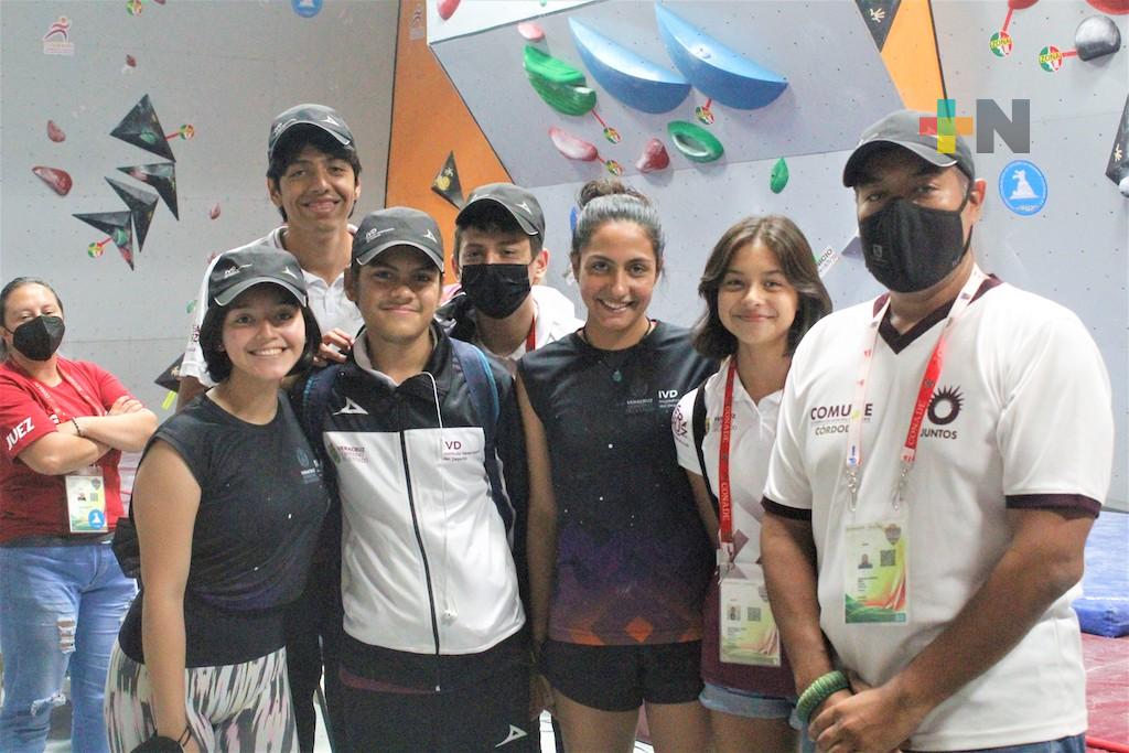 Adquieren experiencia escaladoras deportivos veracruzanos