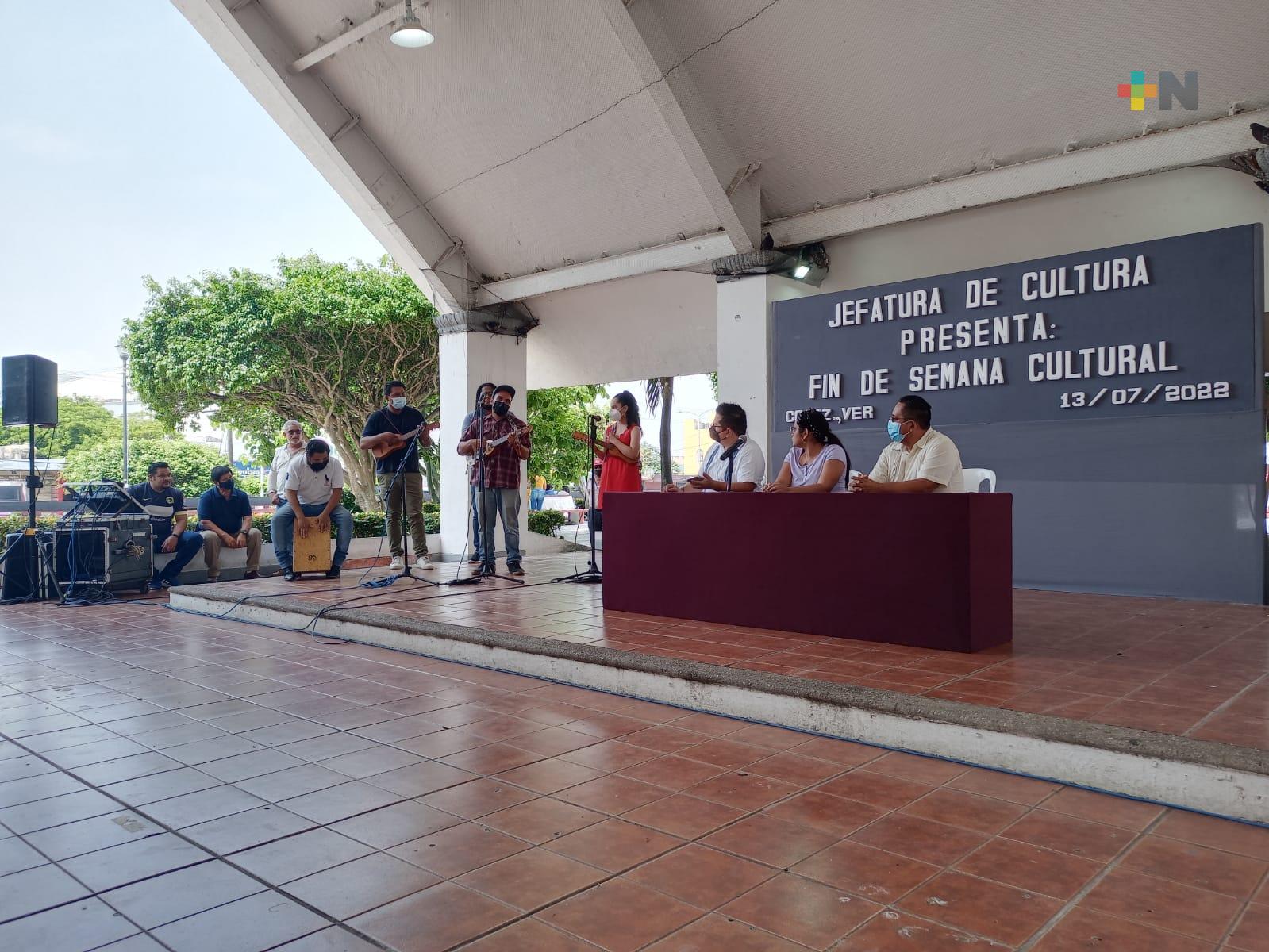 Este fin de semana se retomarán eventos artísticos en Coatza