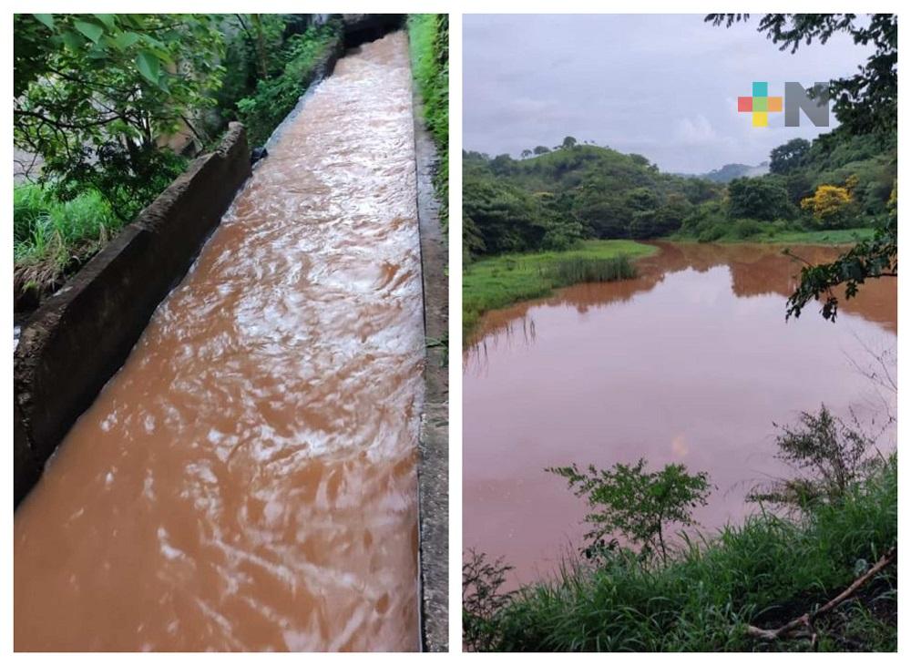 Cierran acueducto por exceso de turbiedad en presa Yuribia; piden en Coatza dosificar uso de agua