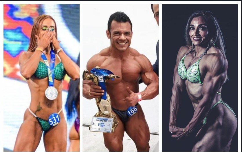 Virginia Márquez, Claudia Viveros y Carlos Martínez ganaron Nacional de Fisicoconstructivismo