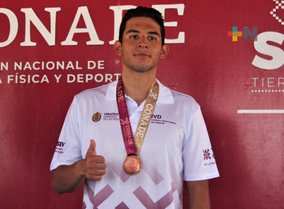 ¡Bronce! Ramsés Miranda en Aguas Abiertas de Nacionales CONADE