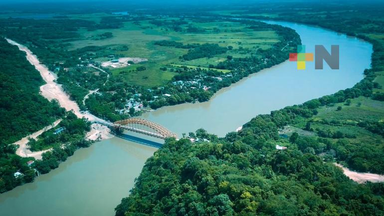 Presidente constata avances en tramos de obra del Tren Maya