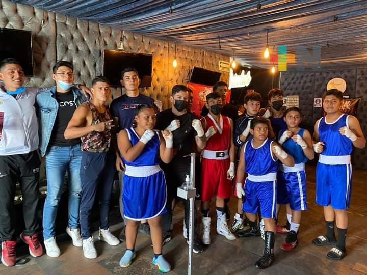 Boxeadores del sur de Veracruz destacaron en Torneo de Box Amateur