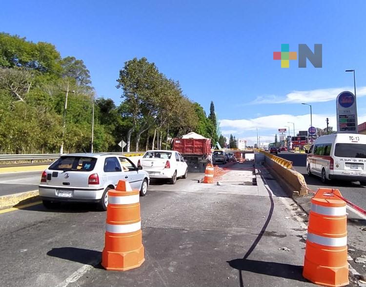 Siguen los trabajos en diferentes tramos de calles y avenidas en Xalapa
