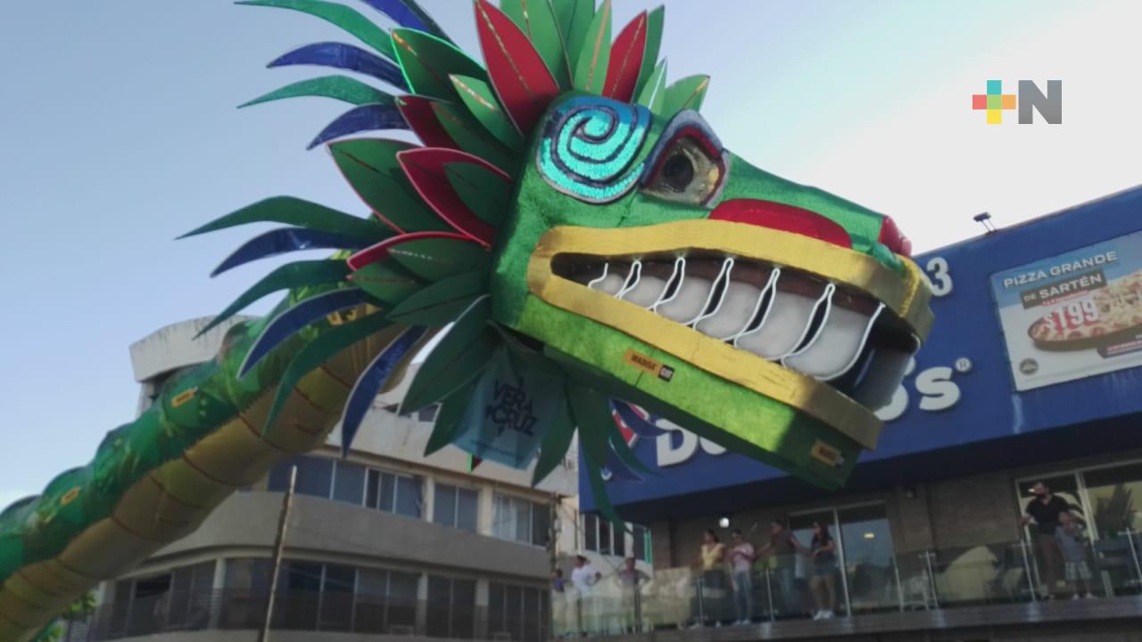 Ayer en la tarde, último desfile de Carnaval de Veracruz 2022