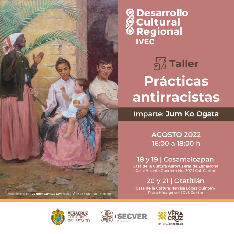 Fortalece IVEC la identidad afrodescendiente con el taller “Prácticas antirracistas”