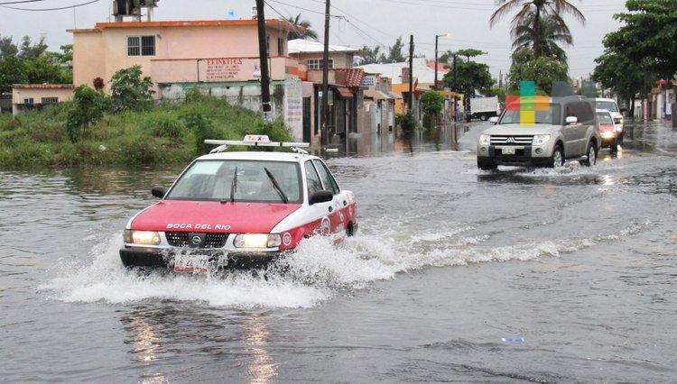 Con medidas de prevención, autoridades tuxpeñas realizan trabajos para evitar inundaciones