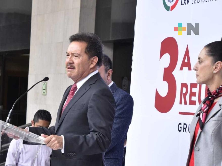 Sostiene Claudia Sheinbaum diálogo con legisladores de Morena