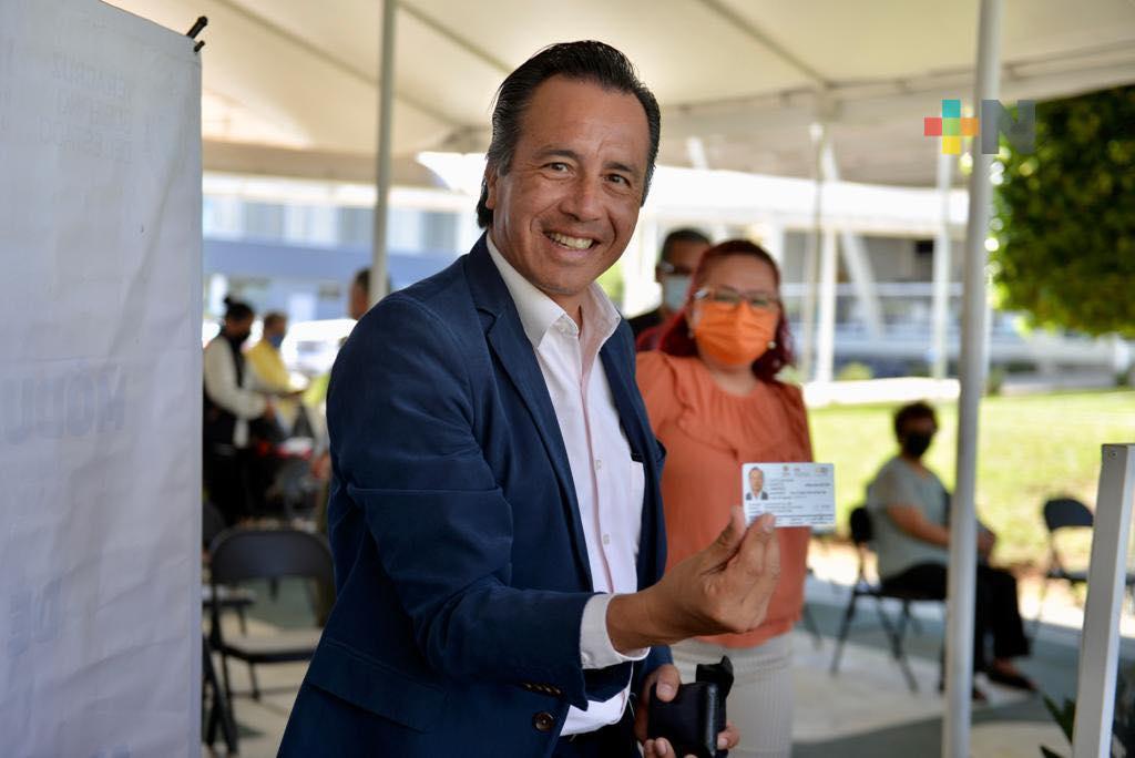 «Se paga hasta que se termina la obra», Cuitláhuac García desmiente subejercicio de recursos