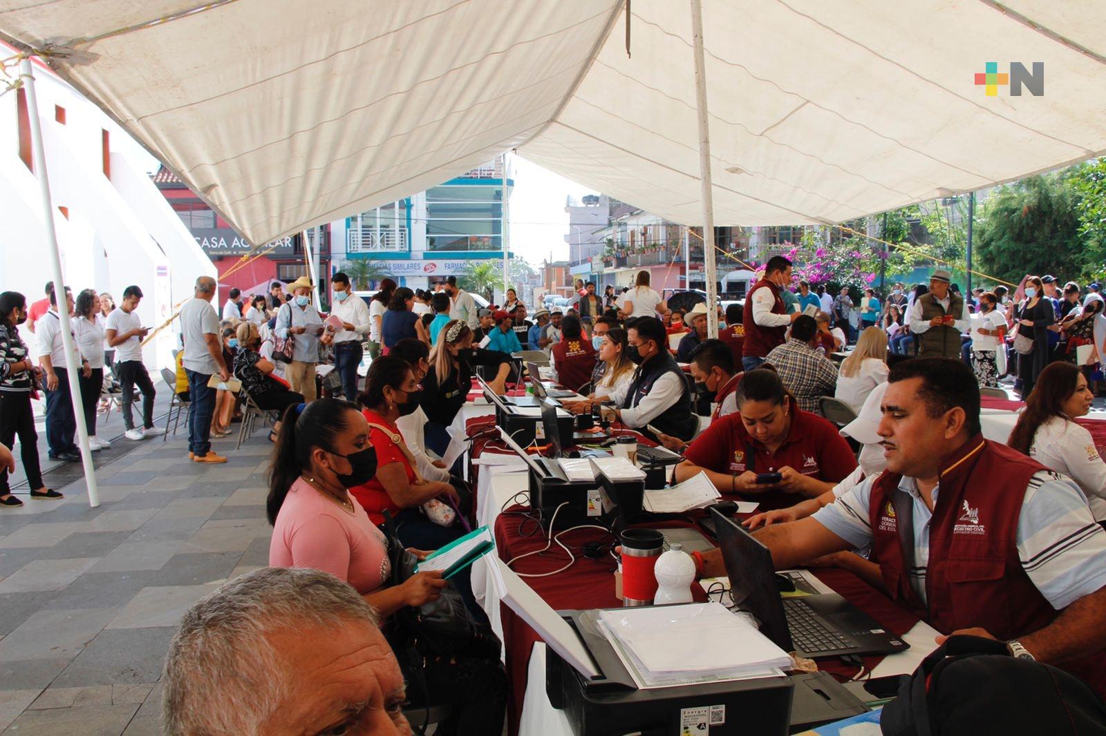 Asistencia oportuna de las Brigadas Itinerantes del Registro Civil este domingo, en Alto Lucero