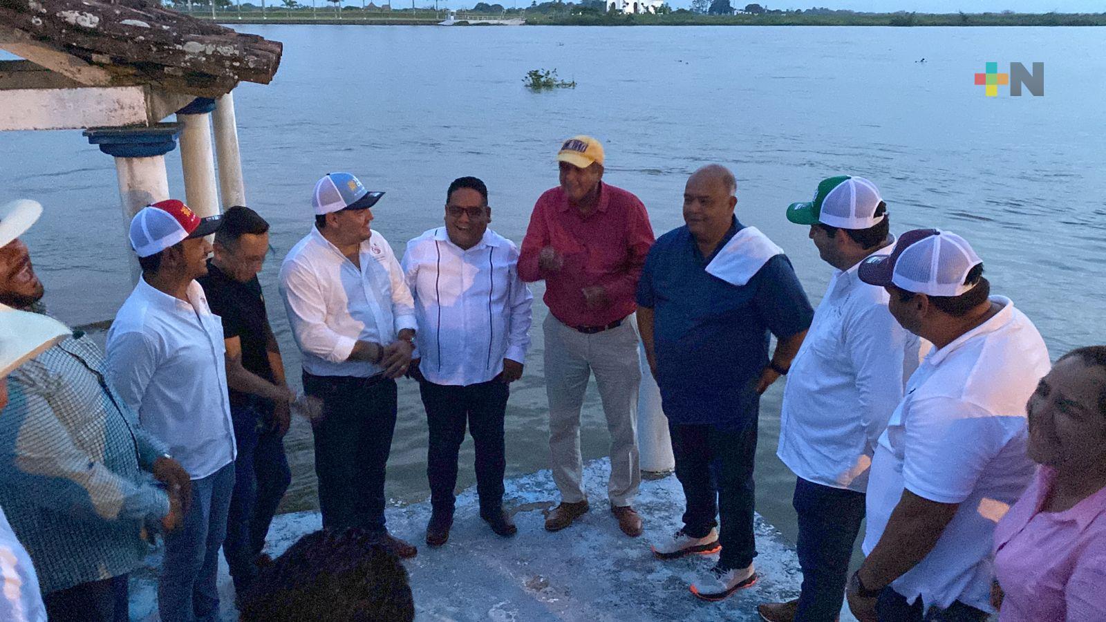 Secretario Cisneros encabezó Rodada por la Cuenca e inauguró puente peatonal