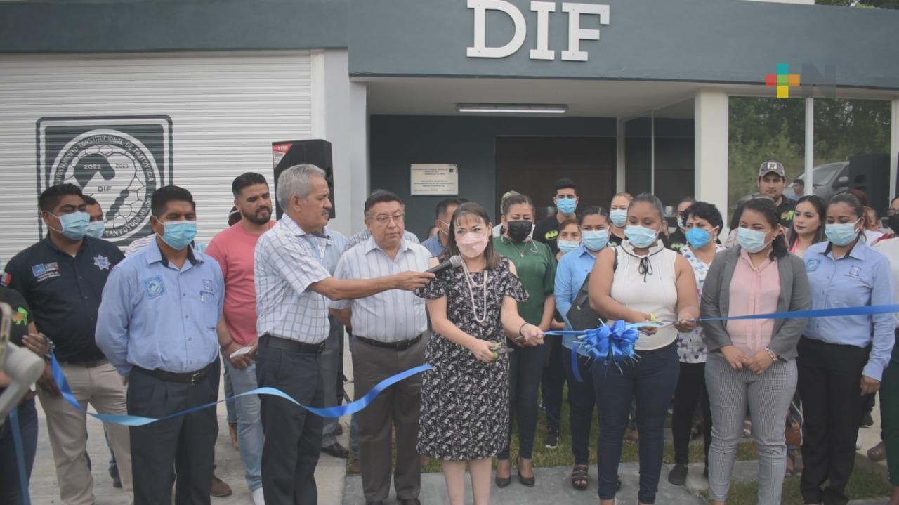 Inaugura DIF de Tantoyuca nueva bodega para almacenar insumos