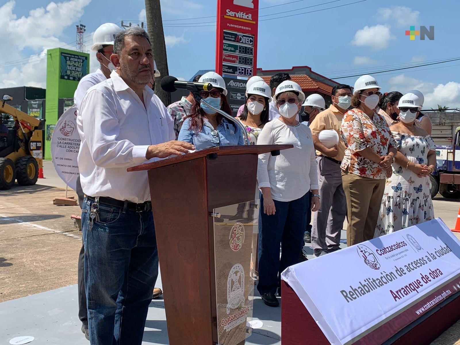 Coatzacoalcos invierte en 60 obras simultáneas para favorecer desarrollo