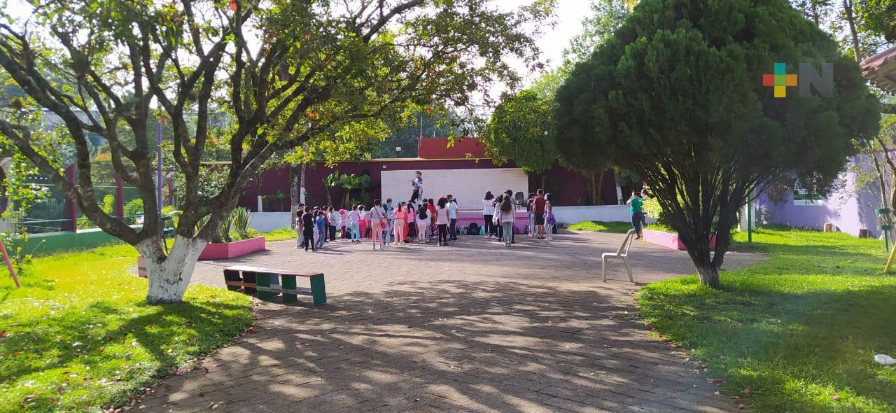 Curso Recreativo de Verano en el parque infantil Murillo Vidal de Xalapa