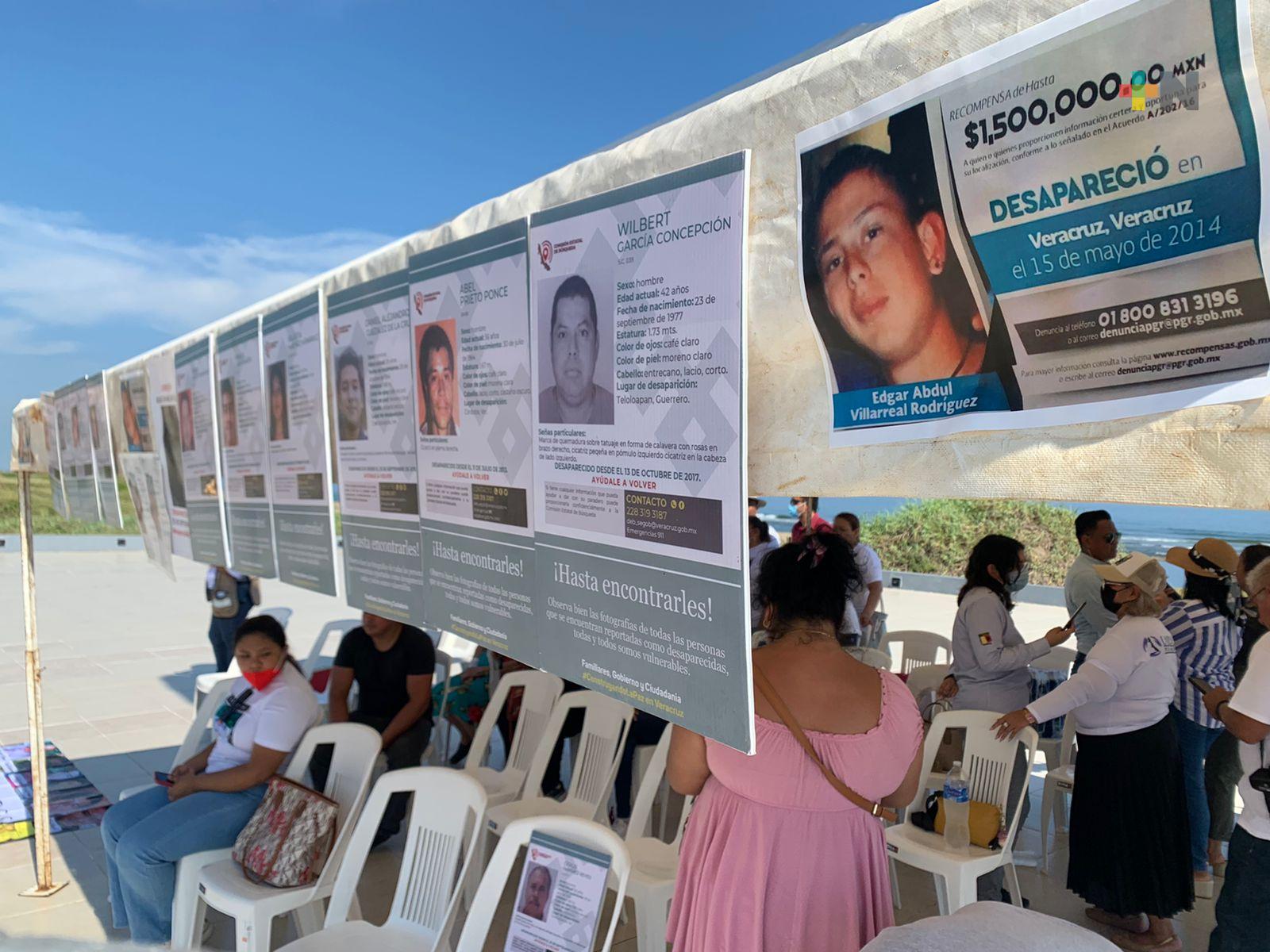 Colectivos en Coatzacoalcos conmemoraron Día Internacional de las Víctimas de Desaparición Forzada