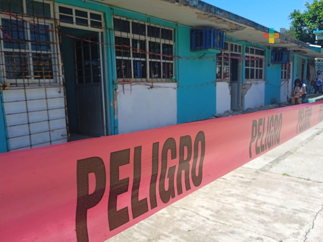 Por daños en escuela, estudiantes de primaria tomarán clases virtuales