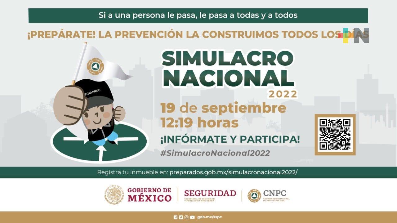 En Coatzacoalcos realizarán simulacro nacional en el marco del Día de Protección Civil