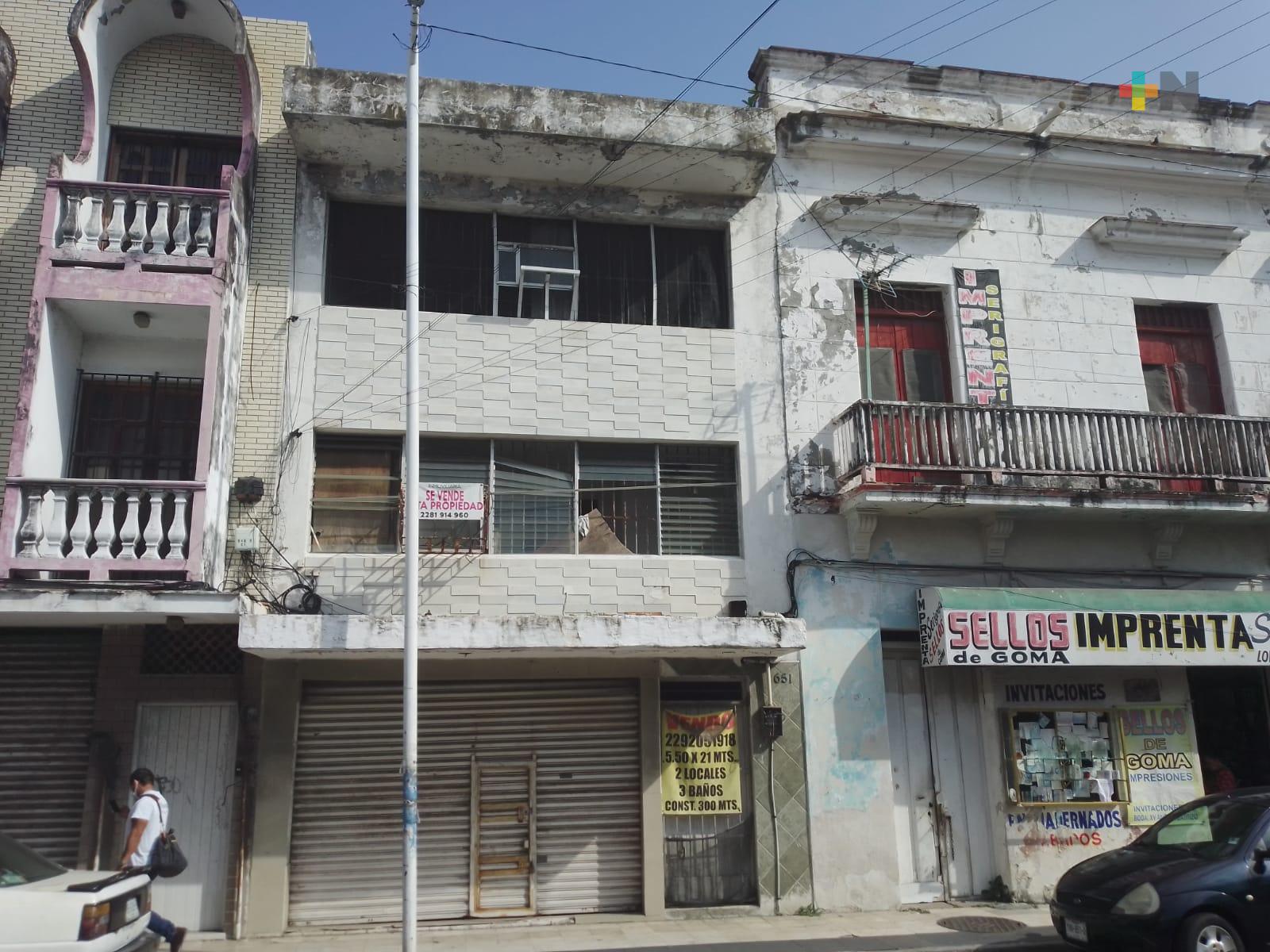 Reportan nula vigilancia en primer cuadro de la ciudad de Veracruz