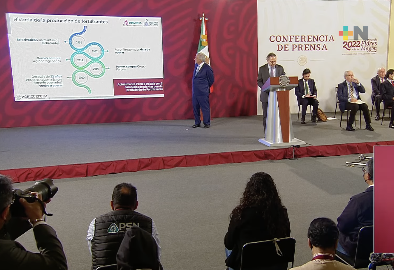 Programa de fertilizantes gratuitos a los estados avanza en un 73 por ciento: Pemex