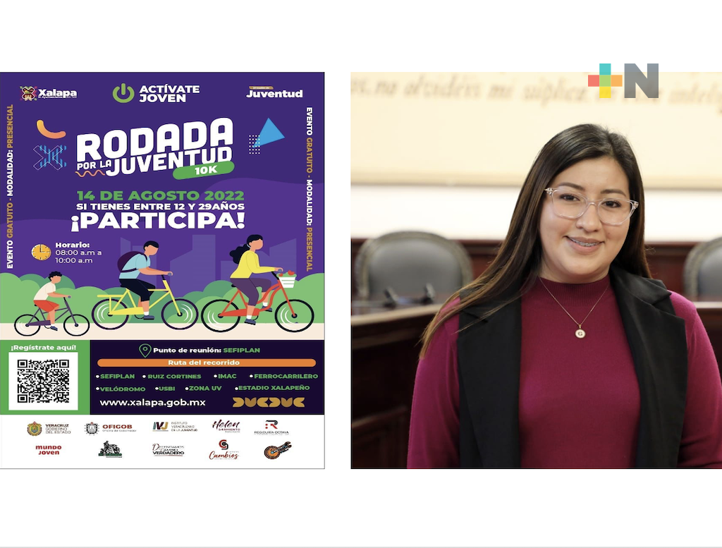 Con rodada ciclista conmemorará Ayuntamiento, el Día de la Juventud