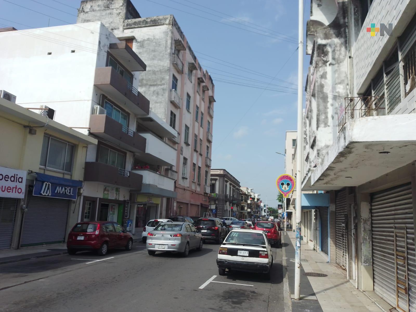 Sin vigilancia policiaca en Centro Histórico de Veracruz