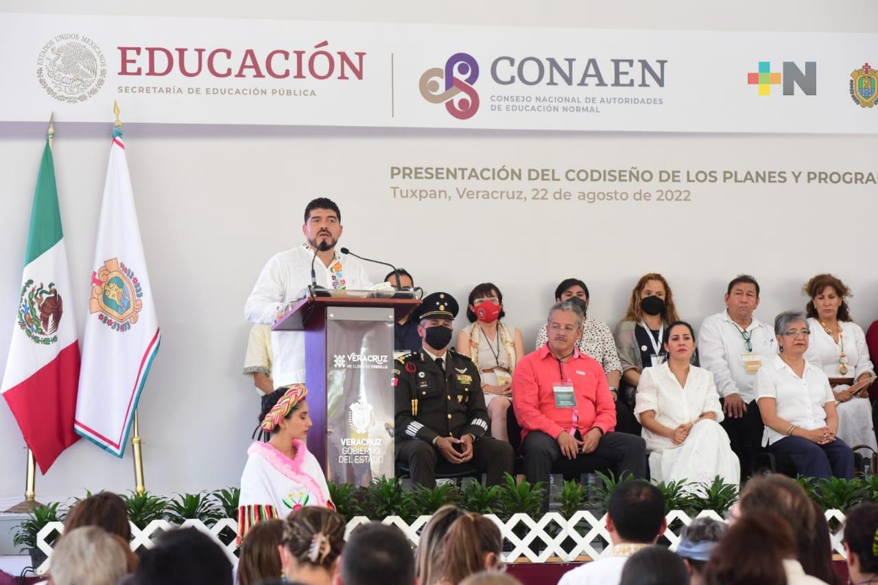 Veracruz, sede del codiseño de planes y programas para la educación normal 2022