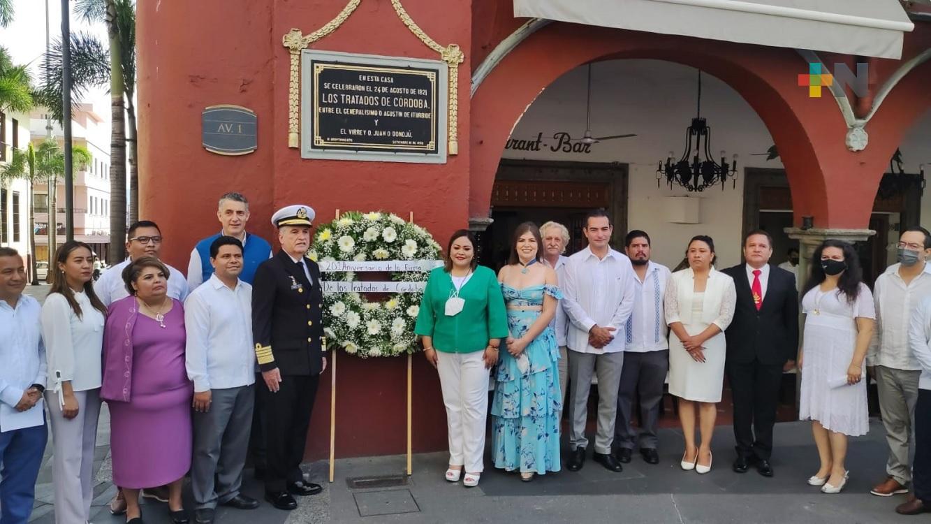 Conmemoran 201 aniversario de la firma de los Tratados de Córdoba