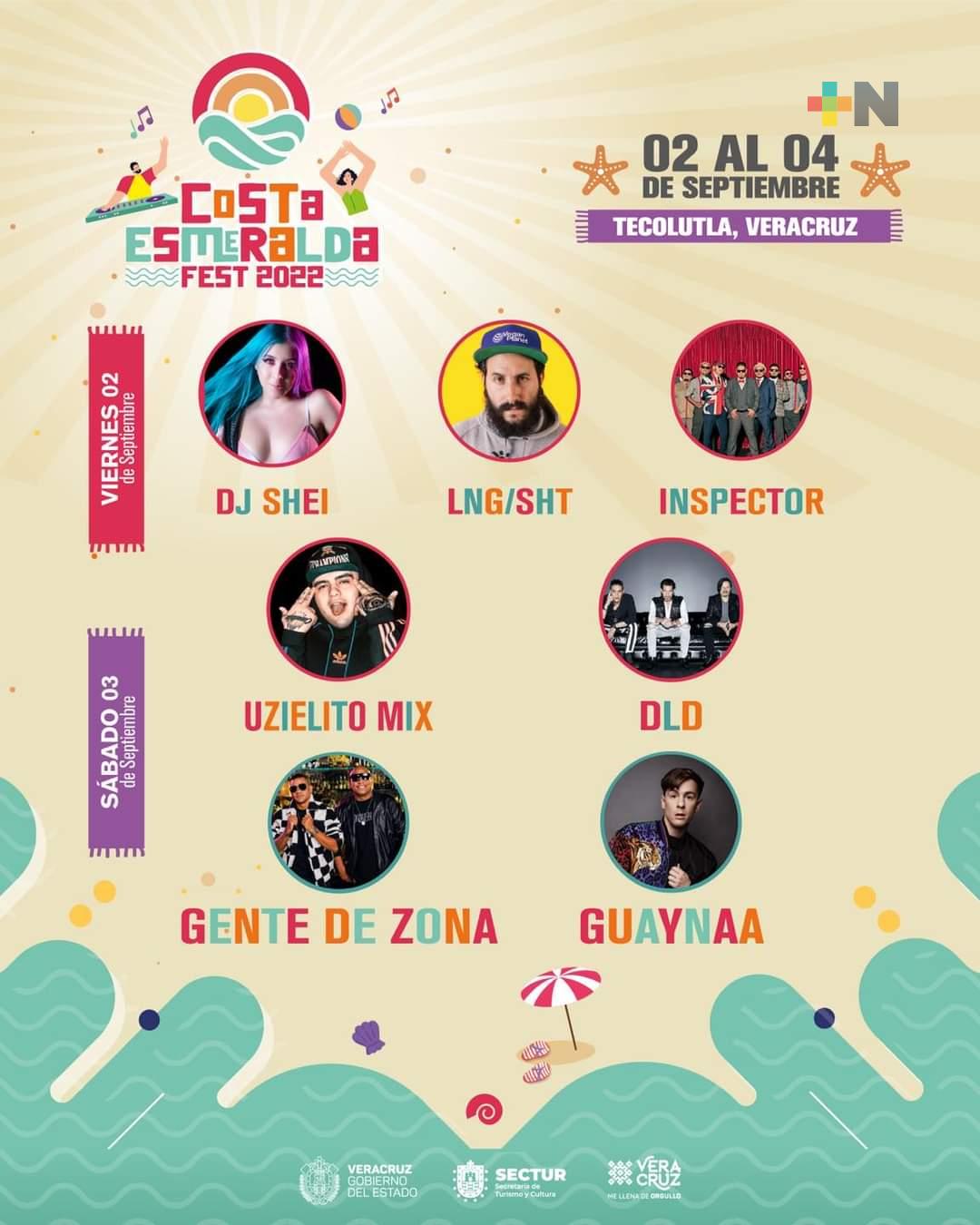 Costa Esmeralda Fest 2022 espera a sus visitantes del 2 al 4 de septiembre