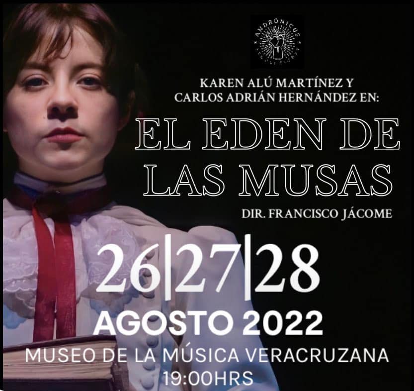 Presentarán «El edén de las musas» en el Museo de la Música Veracruzana