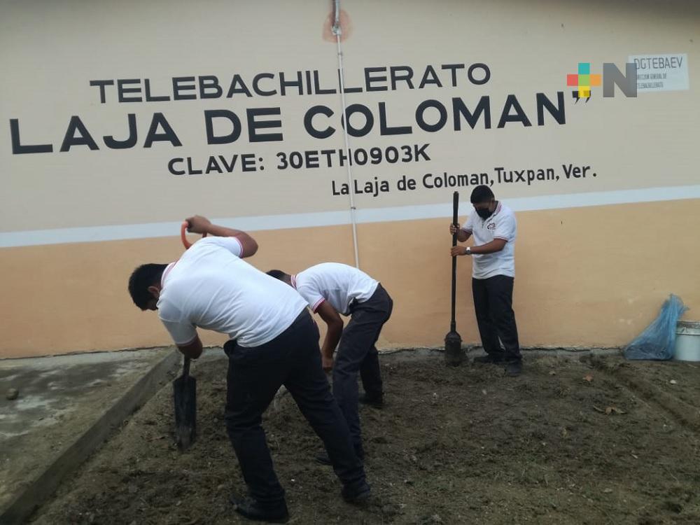 En Tuxpan, telebachilleratos se declaran listos para ciclo escolar 2022-2023