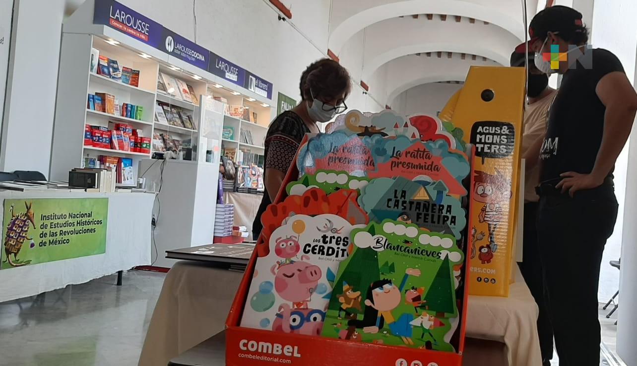 Continúan actividades de la Feria Nacional del Libro Infantil y Juvenil 2022 en Veracruz
