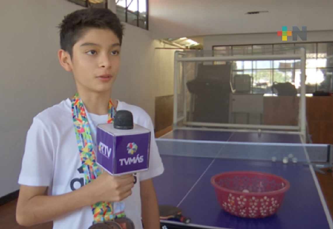 Tenismesista Ilan Lima destacó en Torneo efectuado en Guatemala